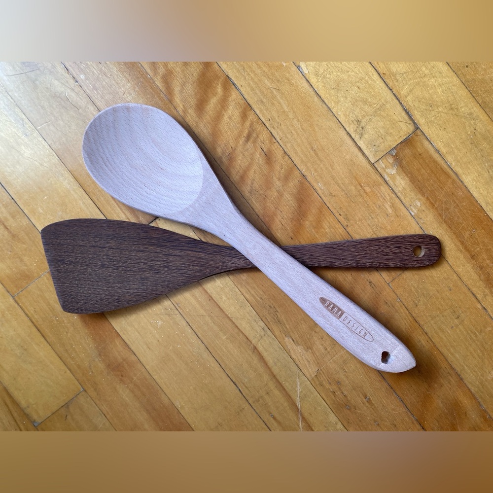💎 NEW Wood Cooking Utensil Set